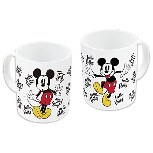 Minnie & Mickey Mouse Mickey Mouse Hello Tasse, 325 ml