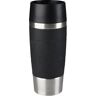 Tefal Travel Mug reisbeker Zwart- 0,36 L 100% lekvrij Te openen met 1 hand Drinken blijft 4 uur warm en 8 uur koud 100% lekvrij