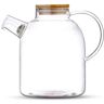 TEA & TEA ® Theepot glas 1,4 liter theepot met zeef in de tuit, glazen theepot, theegeschenkset, theemaker, theepot, theepot, glazen theepot met zeef, glazen theepot, glazen theepot, glazen theepot