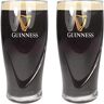 SP Guinness Pintglazen 20 oz/568 ml CE-gemarkeerd   Harpontwerp met reliëf   Set van 2   Guinness Glass