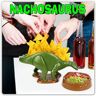 Barbuzzo Funwares Nachosaurus schaalset voor dips en snacks