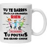 Jungle Mug Collega Mok   Mok Humor Collega Tu te Barres Mok Grappige Boodschap   Cadeau-idee Humor Mok voor Collega   Werk Kantoor Heren Dames voor Verjaardag Kerstmis