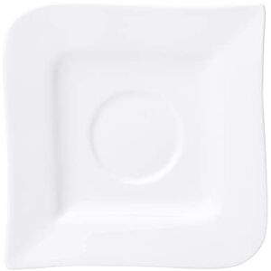 Dajar Kubi Ambition Wave Onderschotel van 10,8 cm, rond, porselein, modern, elegant, wit, 8,5 cm, 10,8 x 10,8 x 1 cm Dajar Kubi Ambition Wave Onderschotel van 10,8 cm, rond, porselein, modern, elegant, wit, 8,5 cm, 10,8 x 10,8 x 1 cm