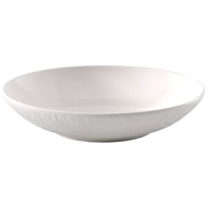 Villeroy & Boch Manufacture Rock blanc glazed Pastaschaal 23,5x23,5x5cm Villeroy & Boch Manufacture Rock blanc glazed Pastaschaal 23,5x23,5x5cm