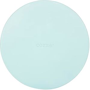 cozze ® Rond Pizzabord Ø350 mm – Kunststof Serveerplank van PP – Vaatwasserbestendig – Voedselveilig – Lichtblauw – Voor Pizza, Tapas en Kaas cozze ® Rond Pizzabord Ø350 mm – Kunststof Serveerplank van PP – Vaatwasserbestendig – Voedselveilig – Lichtblauw – Voor Pizza, Tapas en Kaas