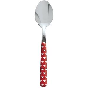Excelsa Enjoy lepel hart, roestvrij staal, rood, 19 x 3 x 1,8 cm Excelsa Enjoy lepel hart, roestvrij staal, rood, 19 x 3 x 1,8 cm