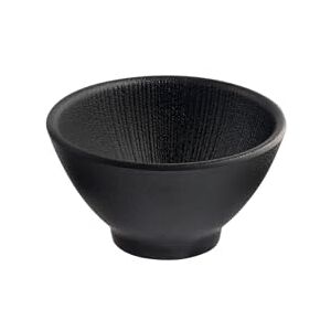 APS 85286 Schaal NERO melamine, Ø 10 cm, 0,15 liter, zwart, stapelbaar, vaatwasmachinebestendig APS 85286 Schaal NERO melamine, Ø 10 cm, 0,15 liter, zwart, stapelbaar, vaatwasmachinebestendig