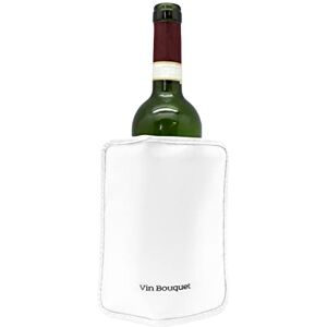 VB VIN BOUQUET Vin Bouquet FIE 968 koelhoes wit zelfaanpassend met elastische band flessen koelen wijn cava champagne VB VIN BOUQUET Vin Bouquet FIE 968 koelhoes wit zelfaanpassend met elastische band flessen koelen wijn cava champagne