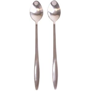 Chef Aid Lange Lepels Set van 2 Roestvrijstalen Latte Macchiato Lepels met Lange Steel voor Hoge Glazen IJskoffie Cocktails Milkshakes Desserts IJs en Koffie Thuis of Bar Chef Aid Lange Lepels Set van 2 Roestvrijstalen Latte Macchiato Lepels met Lange Steel voor Hoge Glazen IJskoffie Cocktails Milkshakes Desserts IJs en Koffie Thuis of Bar