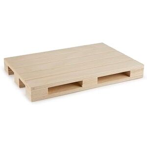 Excelsa Real Wood Pallet dienblad van hout, beuken, verkrijgbaar in 4 maten, voor voorgerechten en kaas (30 x 20) Excelsa Real Wood Pallet dienblad van hout, beuken, verkrijgbaar in 4 maten, voor voorgerechten en kaas (30 x 20)