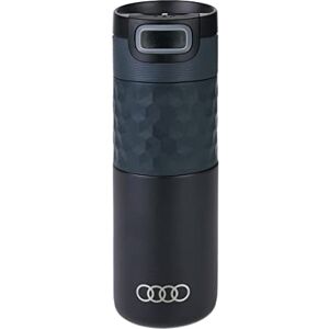 Audi collection Audi 3292200400 drinkfles thermosfles 500ml, zwart, met Audi ringen logo Audi collection Audi 3292200400 drinkfles thermosfles 500ml, zwart, met Audi ringen logo