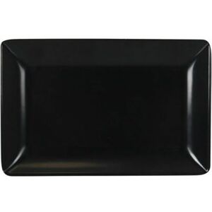 La Mediterránea Snackdienblad melamine antraciet 20 x 13 x 2 cm La Mediterránea Snackdienblad melamine antraciet 20 x 13 x 2 cm