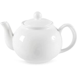 H&H Theepot van wit porselein, 1,10 l, 7742 H&H Theepot van wit porselein, 1,10 l, 7742