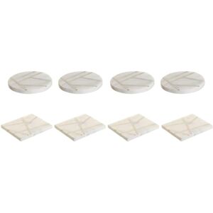 Home ESPRIT Onderzetters, messing, marmer, 2 stuks Home ESPRIT Onderzetters, messing, marmer, 2 stuks