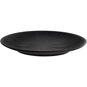 APS 85285 Bord NERO melamine, Ø 29 cm, H: 3 cm, zwart, stapelbaar, vaatwasmachinebestendig APS 85285 Bord NERO melamine, Ø 29 cm, H: 3 cm, zwart, stapelbaar, vaatwasmachinebestendig