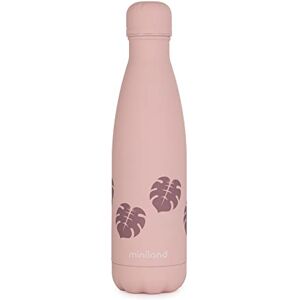 Miniland Drinkfles Leaves, 500 ml, roestvrij staal Miniland Drinkfles Leaves, 500 ml, roestvrij staal
