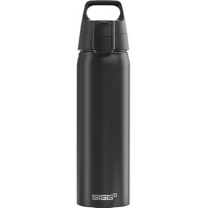 Sigg Aluminium drinkfles WMB Pathfinder Black ClimatePartner gecertificeerd Geschikt voor koolzuurhoudende dranken lekvrij vederlicht BPA-vrij Outdoor zwart 0,75 l Sigg Aluminium drinkfles WMB Pathfinder Black ClimatePartner gecertificeerd Geschikt voor koolzuurhoudende dranken lekvrij vederlicht BPA-vrij Outdoor zwart 0,75 l