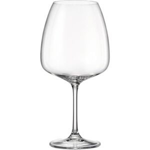 DRW Set van 6 Boheemse kristallen glazen, 810 ml, transparant, 810 ml DRW Set van 6 Boheemse kristallen glazen, 810 ml, transparant, 810 ml