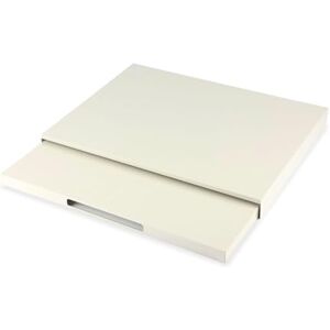 Wintem Uittrekbare plank voor magnetron, 39-62 x 47 x 4 cm, ruimtebesparende structuur voor de keuken, uittrekbaar dienblad en antislip rubber (wit) Wintem Uittrekbare plank voor magnetron, 39-62 x 47 x 4 cm, ruimtebesparende structuur voor de keuken, uittrekbaar dienblad en antislip rubber (wit)