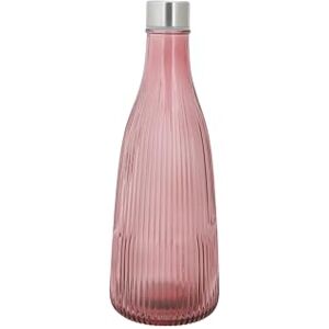 Cosy & Trendy Atla glazen fles, bordeaux, 1 l Cosy & Trendy Atla glazen fles, bordeaux, 1 l