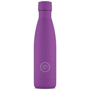 Cool Bottles Stainless Steel Water Bottle 500 ml Vivid Violet 26,5 x 7 cm Luchtdichte Thermische Fles Koude dranken 36 uur en warme dranken 18 uur Triple-Cool Technologie BPA Vrij Cool Bottles Stainless Steel Water Bottle 500 ml Vivid Violet 26,5 x 7 cm Luchtdichte Thermische Fles Koude dranken 36 uur en warme dranken 18 uur Triple-Cool Technologie BPA Vrij