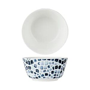 Cozy Blauwe Mosaik Kommen - 6 stuks, 12cm, 200ml Cozy Blauwe Mosaik Kommen - 6 stuks, 12cm, 200ml
