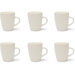 Excelsa Wit Keramische Bekers-Set - 40cl Excelsa Wit Keramische Bekers-Set - 40cl