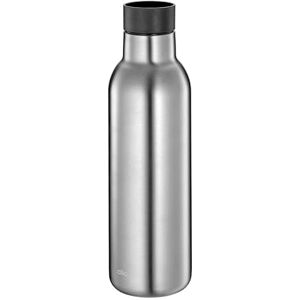 Cilio Deluxe Thermosfles, roestvrij staal, 360 graden drinksluiting, dubbelwandig systeem, breuk- en lekvrij, 18 uur warm en 24 uur koud, 450 ml, hoogte: 23 cm, roestvrij staal Cilio Deluxe Thermosfles, roestvrij staal, 360 graden drinksluiting, dubbelwandig systeem, breuk- en lekvrij, 18 uur warm en 24 uur koud, 450 ml, hoogte: 23 cm, roestvrij staal