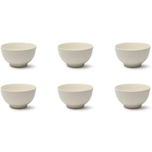 Excelsa Fashion White Set van 6 witte schalen, keramiek, inhoud 600 ml, diameter 14 cm. Excelsa Fashion White Set van 6 witte schalen, keramiek, inhoud 600 ml, diameter 14 cm.
