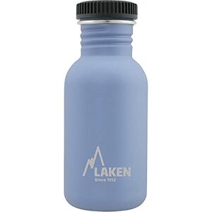 LAKEN unisex volwassenen zeer robuuste roestvrij stalen fles 0,5 l blauw 0,5 LAKEN unisex volwassenen zeer robuuste roestvrij stalen fles 0,5 l blauw 0,5