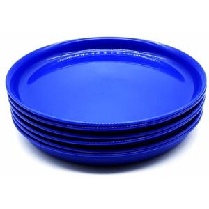 Kimmel Bord dinerborden 18 cm 6 stuks in een set feestservies kinderservies campingservies plastic servies kunstservies blauw Kimmel Bord dinerborden 18 cm 6 stuks in een set feestservies kinderservies campingservies plastic servies kunstservies blauw