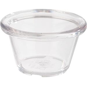 APS 40760 Dipschaaltjes, set van 12, kunststof, Ø 6 cm, hoogte 3,5 cm, transparant APS 40760 Dipschaaltjes, set van 12, kunststof, Ø 6 cm, hoogte 3,5 cm, transparant