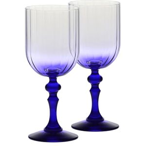 Krosno Wijnglazen 300 ml met kobaltblauwe steel, set van 2 – voor rode en witte wijn, mocktails en water – loodvrij kristal – vaatwasserbestendig – Celebration Moments Bubble Krosno Wijnglazen 300 ml met kobaltblauwe steel, set van 2 – voor rode en witte wijn, mocktails en water – loodvrij kristal – vaatwasserbestendig – Celebration Moments Bubble