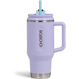 Igloo Travel Mug 32 – Thermosbeker 900 ml van roestvrij staal, met rietje, paars, luchtdicht, voor koolzuurhoudende dranken, 12 uur warm, 48 uur koud, BPA-vrij, ideaal voor onderweg. Igloo Travel Mug 32 – Thermosbeker 900 ml van roestvrij staal, met rietje, paars, luchtdicht, voor koolzuurhoudende dranken, 12 uur warm, 48 uur koud, BPA-vrij, ideaal voor onderweg.