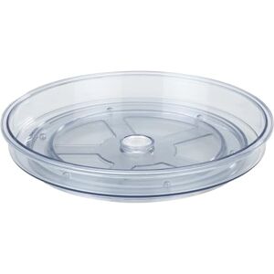 WENKO Victoria Draaibaar dienblad, diameter 24 cm, voor keuken, eettafel of koelkast, van kunststof, transparant WENKO Victoria Draaibaar dienblad, diameter 24 cm, voor keuken, eettafel of koelkast, van kunststof, transparant