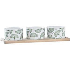 AlexandreHouse Aperitief dienblad, set van 4 stuks, bamboe 28 x 9,7 x 1,5 cm, hojas AlexandreHouse Aperitief dienblad, set van 4 stuks, bamboe 28 x 9,7 x 1,5 cm, hojas