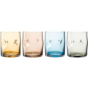 Leonardo HOME VESUVIO Drinkglas • Set van 4 • 300 ml • Gekleurd glas • Handgemaakt • Waterglas • Softdrinkbeker • Vaatwasmachinebestendig • Karakteristieke inkepingen voor optimaal comfort • 077375 Leonardo HOME VESUVIO Drinkglas • Set van 4 • 300 ml • Gekleurd glas • Handgemaakt • Waterglas • Softdrinkbeker • Vaatwasmachinebestendig • Karakteristieke inkepingen voor optimaal comfort • 077375