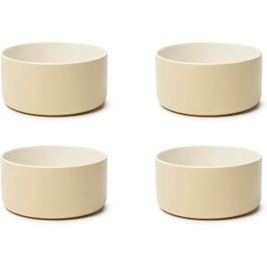 Excelsa Nordic Trendy Set van 4 keramische kommen, crème, 450 ml Excelsa Nordic Trendy Set van 4 keramische kommen, crème, 450 ml