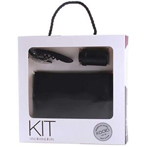 classwine Nero Wijnliefhebbers Set - Kurkentrekker, Koelkap, Stopper classwine Nero Wijnliefhebbers Set - Kurkentrekker, Koelkap, Stopper
