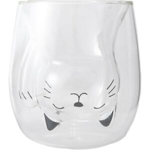 lachineuse Kattenmok Maneki Neko wit Dubbelwandig Glas Inhoud 220 ml Koffiebeker, Thee, Warme Chocolade, Cappuccino Japanse Deco Mok Cadeau-idee Japan Azië lachineuse Kattenmok Maneki Neko wit Dubbelwandig Glas Inhoud 220 ml Koffiebeker, Thee, Warme Chocolade, Cappuccino Japanse Deco Mok Cadeau-idee Japan Azië