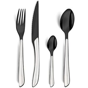 Amefa 1422WHAF30B60 Lumino Weiß 16-teiliges Besteckset, Edelstahl Amefa 1422WHAF30B60 Lumino Weiß 16-teiliges Besteckset, Edelstahl