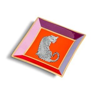 Jonathan Adler Safari vierkant dienblad, veelkleurig, één maat Jonathan Adler Safari vierkant dienblad, veelkleurig, één maat