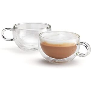 Judge Duo Form Cappuccino Glazen Set - 250ml Set van 2 Judge Duo Form Cappuccino Glazen Set - 250ml Set van 2