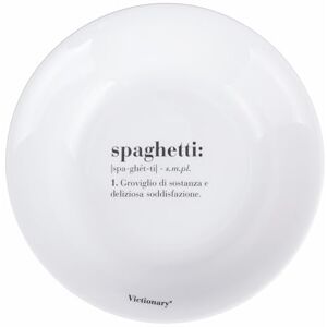 Tivoli Victionary Soepborden met spaghetti, rond, 22 cm, opaalglas, 6 stuks Tivoli Victionary Soepborden met spaghetti, rond, 22 cm, opaalglas, 6 stuks