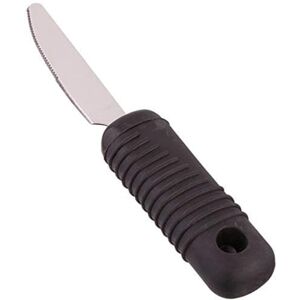 Homecraft Sammons Preston Sure Grip-mes, roestvrij stalen dinermes met dik rubber, comfortabel en eenvoudig bestek vast te houden met grip voor zwak gras, 8 inch lang gebruiksvoorwerp met goede grip Homecraft Sammons Preston Sure Grip-mes, roestvrij stalen dinermes met dik rubber, comfortabel en eenvoudig bestek vast te houden met grip voor zwak gras, 8 inch lang gebruiksvoorwerp met goede grip