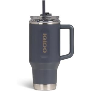 Igloo Travel Mug 32 – Thermosbeker 900 ml van roestvrij staal, met rietje, Anthracite, luchtdicht, voor koolzuurhoudende dranken, 12 uur warm, 48 uur koud, BPA-vrij, ideaal voor onderweg. Igloo Travel Mug 32 – Thermosbeker 900 ml van roestvrij staal, met rietje, Anthracite, luchtdicht, voor koolzuurhoudende dranken, 12 uur warm, 48 uur koud, BPA-vrij, ideaal voor onderweg.