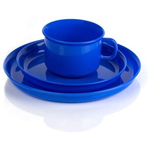 Kimmel - blauw - plastic - Kinderserviesset Kimmel - blauw - plastic - Kinderserviesset