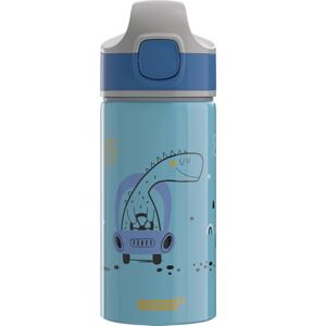 Sigg Aluminium drinkfles voor kinderen Miracle Dino met rietje lekvrij vederlicht BPA-vrij klimaatneutraal gecertificeerd school en sport blauw met dinosaurus 0,4 l Sigg Aluminium drinkfles voor kinderen Miracle Dino met rietje lekvrij vederlicht BPA-vrij klimaatneutraal gecertificeerd school en sport blauw met dinosaurus 0,4 l