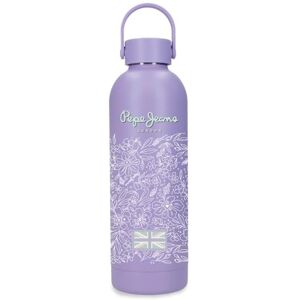 Pepe Jeans Abbey Renata drinkfles van roestvrij staal, met inhoud van 500 ml, 7 x 23 cm, roestvrij staal, van Joumma Bags Pepe Jeans Abbey Renata drinkfles van roestvrij staal, met inhoud van 500 ml, 7 x 23 cm, roestvrij staal, van Joumma Bags