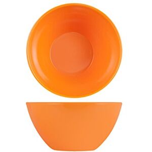 HOME 9429245 Set van 6 Saladeschalen en Schalen Melamine 23 cm Oranje HOME 9429245 Set van 6 Saladeschalen en Schalen Melamine 23 cm Oranje